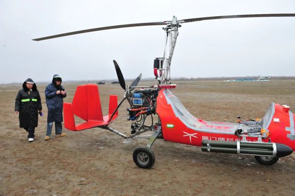 塔城地區(qū)開展首場無人機(jī)增水實驗工作